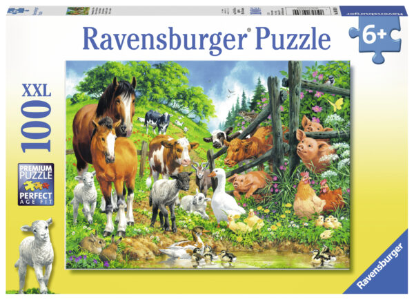 Ravensburger pusle 100 tk Loomade kokkutulek