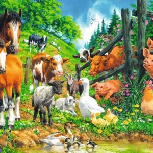 Ravensburger pusle 100 tk Loomade kokkutulek - Image 2