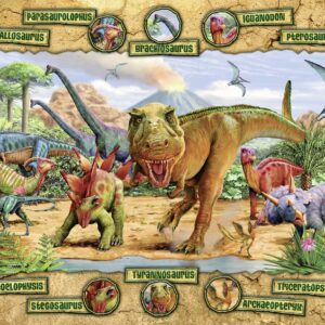 Ravensburger pusle 100 tk Dinosaurused koos - Image 2