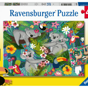 Ravensburger pusle 2x24 tk Koaalad ja laiskloomad