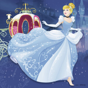 Ravensburger pusle 3x49 tk Printsessid Ariel, Tuhkatriinu ja Belle - Image 2