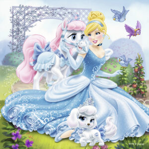 Ravensburger pusle 3x49 tk Printsessid - Image 2