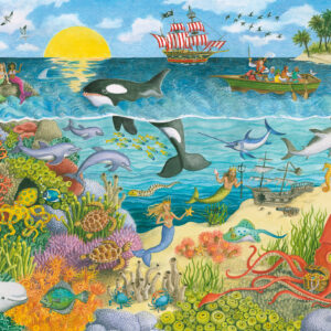 Ravensburger pusle 2x24 Piraadid ja merineitsid - Image 2