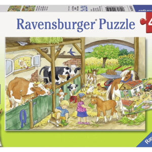 Ravensburger pusle 2x24 tk Päev farmis