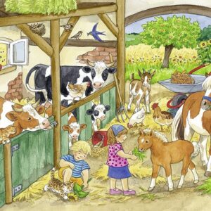 Ravensburger pusle 2x24 tk Päev farmis - Image 3