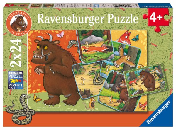 Ravensburger pusle 2x24 tk: Metsaelanikud