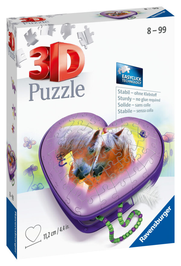 Ravensburger 3D pusle ehetekarp Hobune