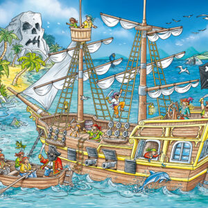 Ravensburger pusle 2x24 tk Piraadid - Image 2