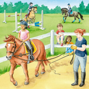 Ravensburger pusle 3x49 tk Hobused - Image 2