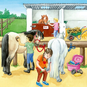 Ravensburger pusle 3x49 tk Hobused - Image 4
