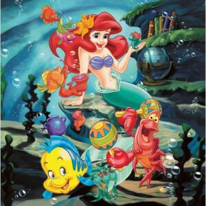 Ravensburger pusle 3x49 tk Lumivalgeke, Tuhkatriinu ja Ariel - Image 2