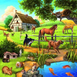 Ravensburger pusle 3x49 tk Loomad - Image 4