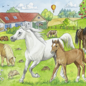 Ravensburger pusle 2x24 tk Ratsatall - Image 3