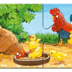 Ravensburger minu esimene pusle 9x2 tk Taluloomad - Image 9