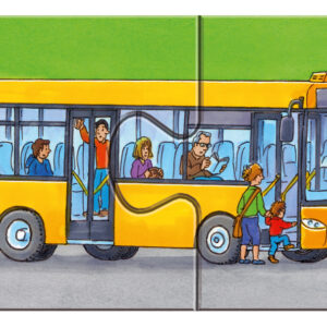Ravensburger minu esimene pusle 9x2 tk Ametiautod - Image 4