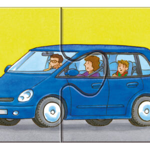 Ravensburger minu esimene pusle 9x2 tk Ametiautod - Image 5