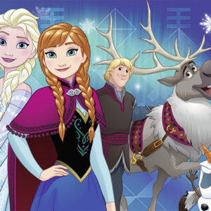 Ravensburger pusle 2x24 tk Lumekuninganna / Frozen - Anna ja Elsa sõbrad - Image 2