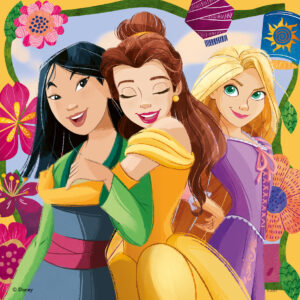 Ravensburger pusle 3x49 tk Disney printsessid - Image 4