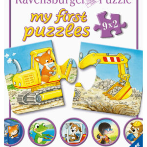 Ravensburger minu esimene pusle 9x2 tk Ehitus