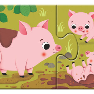 Ravensburger minu esimene pusle 9x2 tk Loomad - Image 4