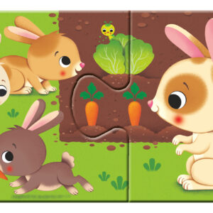 Ravensburger minu esimene pusle 9x2 tk Loomad - Image 7