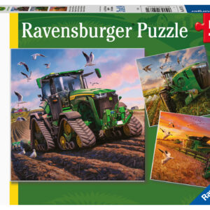 Ravensburger pusle 3x49 tk John Deere hooaeg