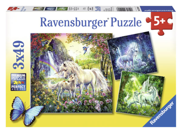 Ravensburger pusle 3x49 tk Kaunid ükssarved