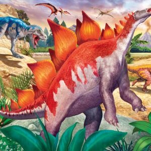 Ravensburger pusle 2x24 tk Dinosaurused ja eelajaloo imetajad - Image 3