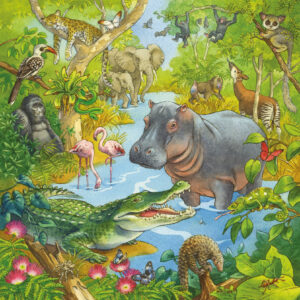 Ravensburger pusle 3x49 tk Džungli lõbu - Image 4