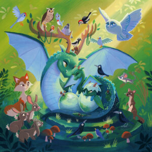 Ravensburger pusle 3x49 tk Maagilised tegelased - Image 4