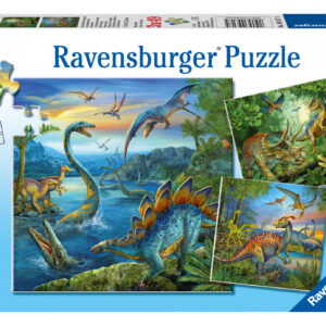 Ravensburger pusle 3x49 tk Dinosaurused