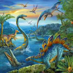 Ravensburger pusle 3x49 tk Dinosaurused - Image 2