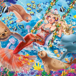 Ravensburger pusle 2x24 tk Merineitsid - Image 2