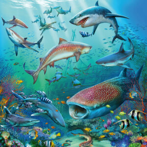 Ravensburger pusle 3x49 tk Veealune maailm - Image 3