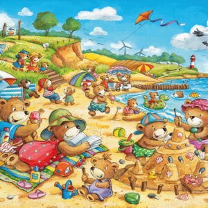 Ravensburger pusle 2x24 tk Puhkus mere ääres - Image 3