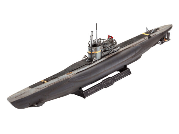 Revell liimitav mudel Saksa allveelaev VII C/41 1:350