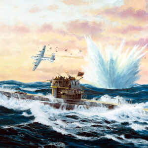 Revell liimitav mudel Saksa allveelaev VII C/41 1:350 - Image 3