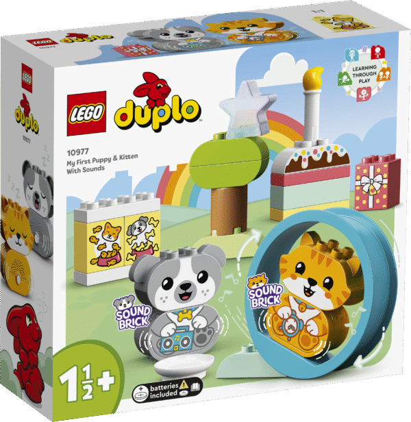 LEGO DUPLO Minu esimene helidega kutsikas ja kass