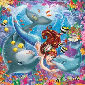 Ravensburger pusle  3x49 tk Kaunid merineitsid - Image 2