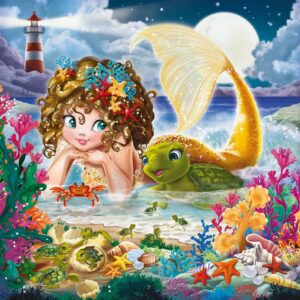 Ravensburger pusle  3x49 tk Kaunid merineitsid - Image 4