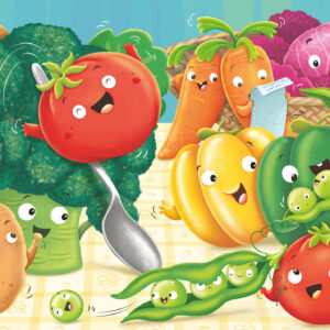 Ravensburger pusle 2x24 tk Värsked puu-ja juurviljad - Image 3