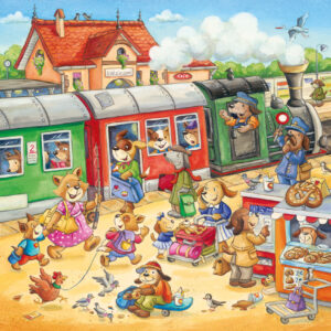 Ravensburger pusle 3x49 tk Puhkus maal - Image 3