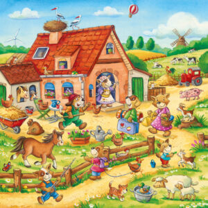Ravensburger pusle 3x49 tk Puhkus maal - Image 4