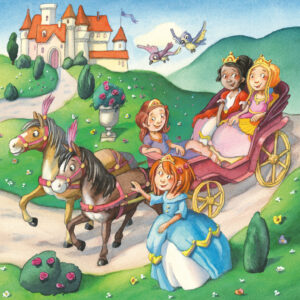 Ravensburger pusle 3x49 tk Väike printsess - Image 4