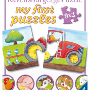 Ravensburger minu esimene pusle 9x2 tk Talu