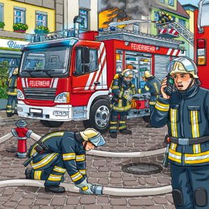 Ravensburger pusle 3x49 tk Päästeteenistus - Image 2