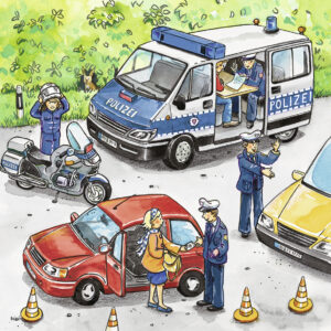 Ravensburger pusle 3x49 tk Politseiaktsioon - Image 2