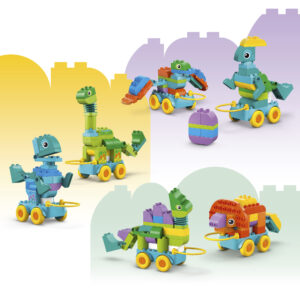 LEGO DUPLO Kolm ühes: dinosaurused ratastel - Image 3