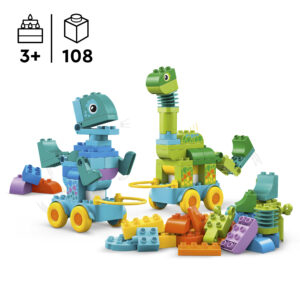 LEGO DUPLO Kolm ühes: dinosaurused ratastel - Image 5