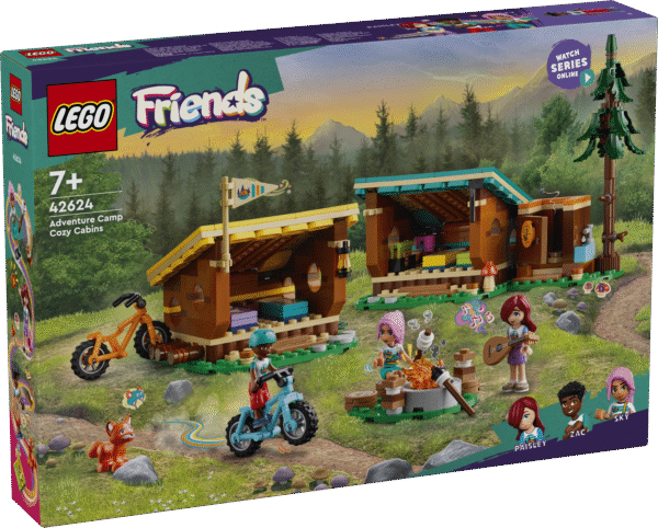 LEGO Friends Seikluslaagri mugavad majakesed